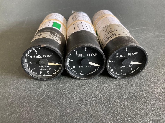FUEL FLOW INDICATORS 90-380037-1 & 101-384153-1 (ALL A/R)
