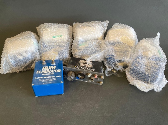 (LOT) NEW HUM ELIMINATORS & USED PANEL