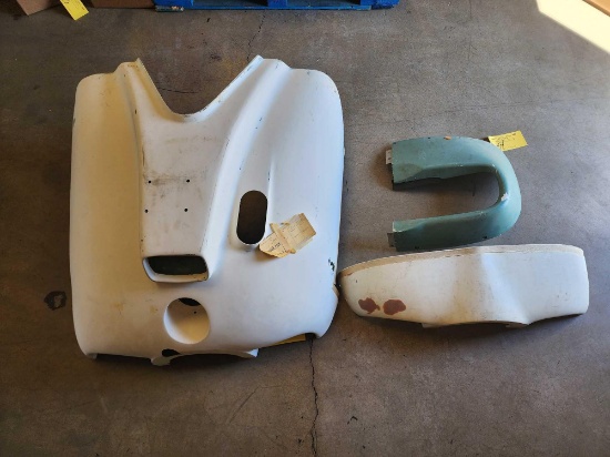 NEW PIPER LOWER COWL/NOSE BOWL AND CESSNA NOSE BOWL HALF