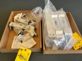 BOXES OF NEW GARMIN GDL88 BACKING PLATES & RACKS