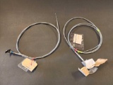 (2) NEW CONTROL CABLES 05-13120