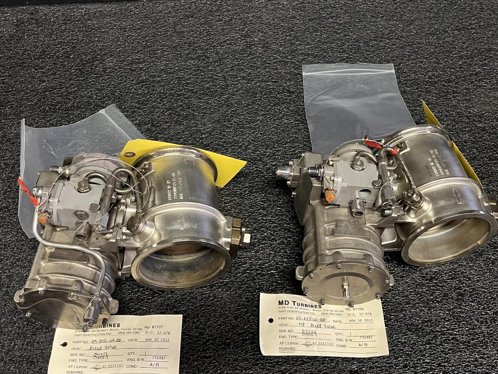 CFM56 BLEED VALVES (1) 69-8451-64-00, (1) | Proxibid