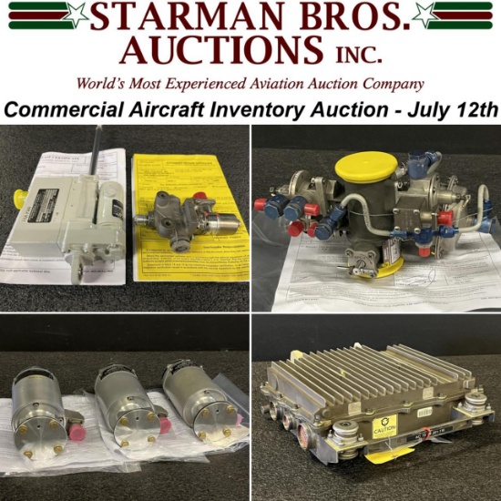 COMMERCIAL AIRCRAFT INVENTORY ONLINE AUCTION