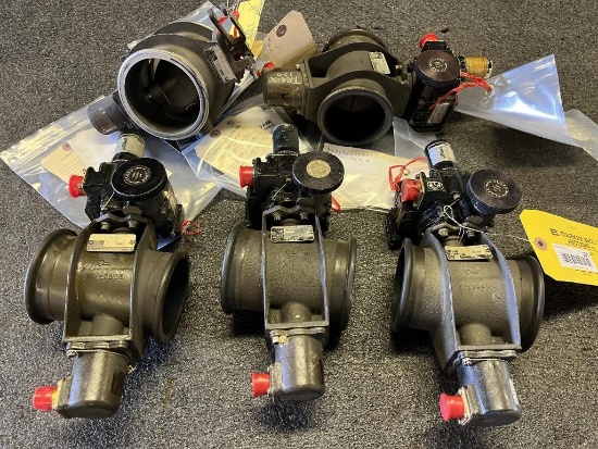 A300 TRIM AIR & BYPASS VALVES (4) 398396-2, (1) 398554-3