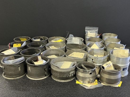 (LOT) A300/A310 CHECK VALVES (8) 123710-4-1, (8) 12428, (2) 3202248-1, (7) B42AC8201