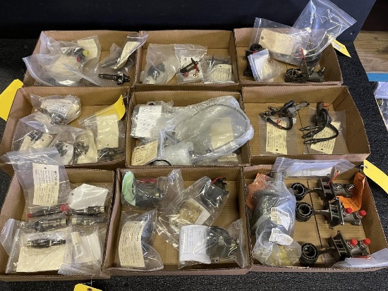 CFM56 BOXES OF TEMP SENSORS, THERMOCOUPLES, CIT SENSORS, IGNITORS, & MISC [35 LINE ITEMS]