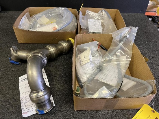 CF34 BOXES OF IGNITION LEADS, FUEL INJECTOR, CABLE & DUCT [10 LINE ITEMS] (MOST INSPECTED)