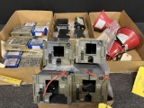 (LOT) A300 CREW MASK BOXES, POWER SUPPLIES, & MISC [18 LINE ITEMS]