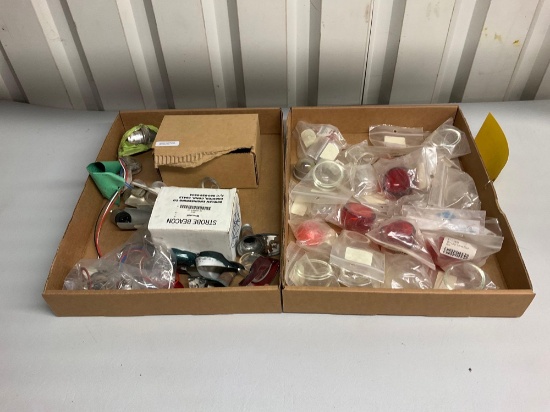 BOXES OF NAV LIGHT LENSES & INVENTORY