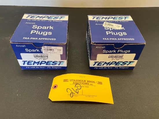 TEMPEST URHB37E & URHM38E SPARK PLUGS