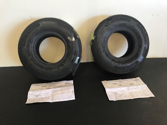 NEW MICHELIN 19.5X6.75-8, 10 PLY TIRES