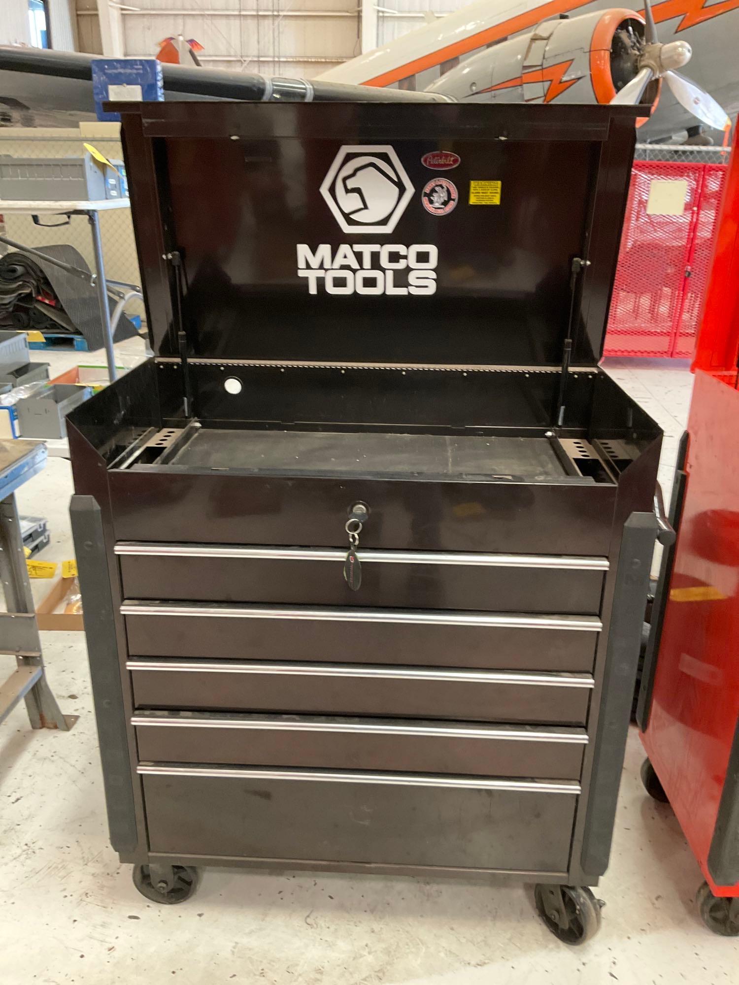 Matco 5 deals drawer tool cart