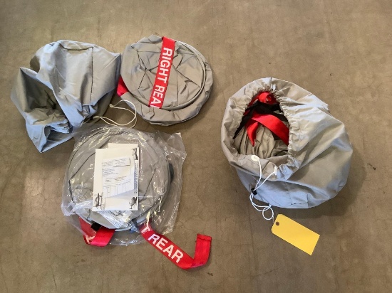 (2) LEAR 35 ENGINE COVERS