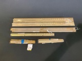 NEW CESSNA 210 DOOR HINGES 0711037-13 & CESSNA SEAT TRACK 2414002-2 & -1, 0410235-6, 0511240-3