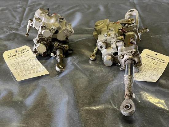 ELEVATOR & RUDDER POWER CONTROL UNITS (1) 27600-3, (1) 27400-1