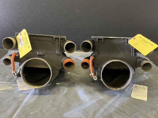 HAMILTON SUNDSTRAND HEAT EXCHANGERS (1) 753355-9, (1) 753355-4
