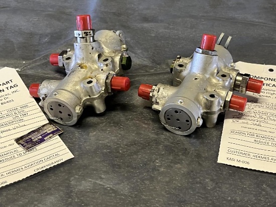 MANUAL BYPASS VALVES (1) 400019000-001 (1-NO DATA PLATE, REM TAG SHOWS 40009000)