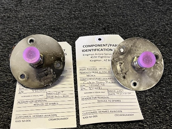 CABIN TEMP SWITCHES (1) 750665-9, (1) 750665-9A