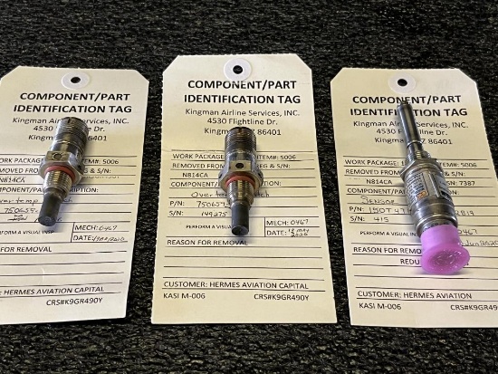 TEMP SWITCHES (1) 750659-16A, (1) 750659-16, (1) 150T471