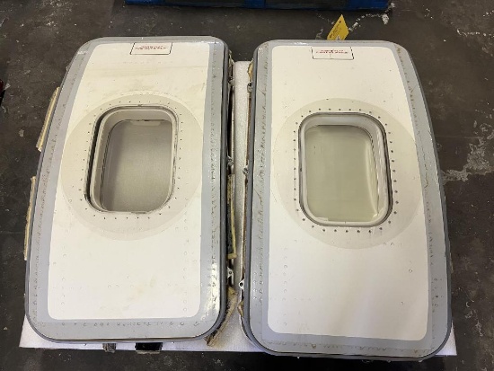 OVERWING EMERGENCY EXIT DOORS (1) 601R30000-957, (1) 601R30000-958