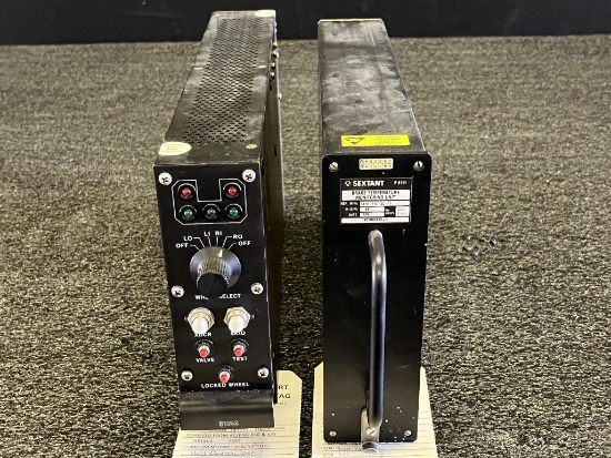 CRANE SKID CONTROL UNIT (1) 42-885-3 & SEXTANT BRAKE TEMP MONITORING UNIT (1) 5010-710-00-11