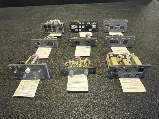 CONTROL PANELS (1) 601R51226-23, (1) 601R51573-3, (1) 601R51706-3, (1) 601R51164-5, (1)