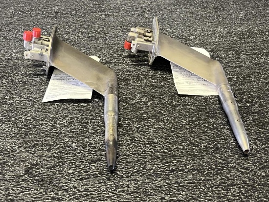 ROSEMOUNT PITOT TUBES (1) 0856KV10, (1) 0856KV9