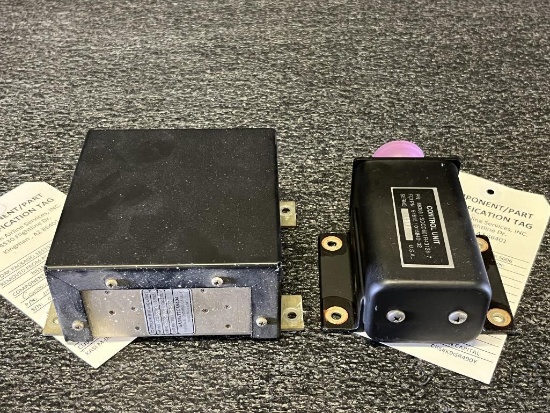 ANTI-ICE CONTROL UNIT (1) 1151336-1, & WATER CONTROL UNIT (1) 015840-02