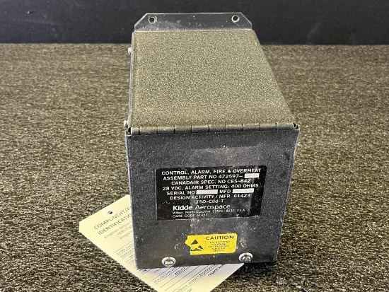 KIDDE FIRE & OVERHEAT ALARM CONTROL 472597-02