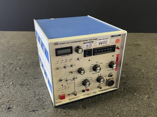 KING KTR-973 RF/SYNTHESIZER BOARD TEST PANEL
