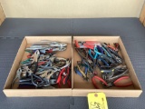 BOXES OF PLYERS & SIDE CUTTERS