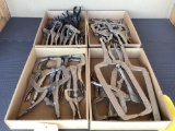 BOXES OF WELDING CLAMPS