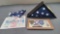AMERICAN FLAGS & PLAQUE