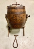 BARREL ON STAND 32