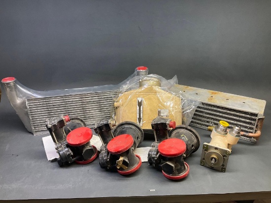 (LOT) SHUT-OFF VALVES, PUMP & COOLERS