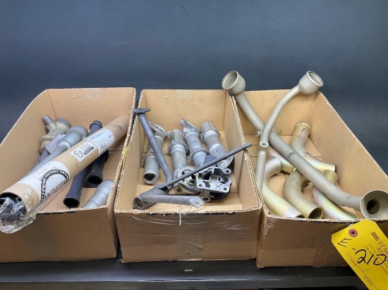 CROSS OVER TUBES, OIL FILTER ADAPTERS & OIL FILLER TUBES