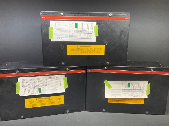 COLLINS ICC-3000 CARD CAGES 822-1129-001 (ALL WITH REMOVAL TAGS)