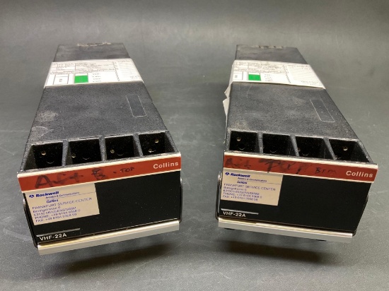 COLLINS VHF-22A COMM TRANSCEIVERS 622-6152-011 (BOTH A/R)