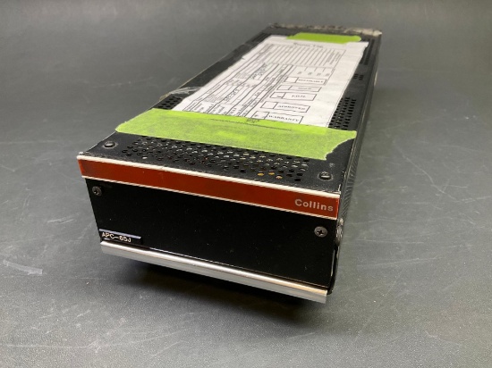 COLLINS APC-65J AUTOPILOT COMPUTER 622-9785-432 (WORKING WHEN REMOVED)