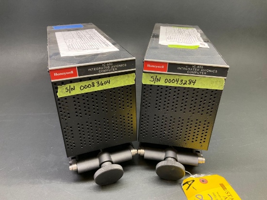 HONEYWELL IC-600 COMPUTERS 7017000-82358 & -83358 (BOTH WITH REMOVAL TAGS)