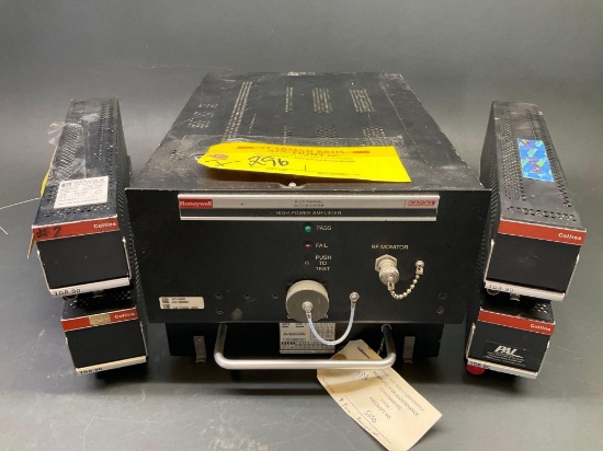 (LOT) HONEYWELL HP-600 AMPLIFIER & TDR-90 TRANSPONDERS