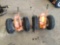BRACKETT BDW-245B-1801 GROUND HANDLING WHEEL SET FOR BELL 204, 205, 212, 222, 230, 412, ETC