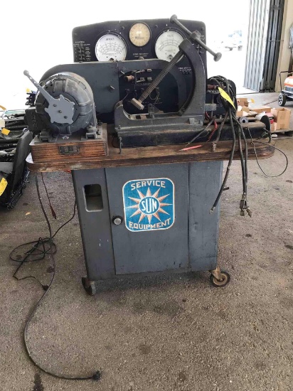 WEIDEN HOFF GENERATOR TEST BENCH MODEL 801, 3 HP, 1 PH, 110 MOTOR (POWERS ON)