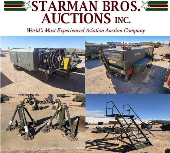GROUND SUPPORT EQ. AUCTION LOCATED IN COOLIDGE AZ.