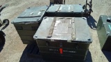 METAL BOXES WITH INVENTORY FILTERS, TIMKEN BEARINGS, DUST BOOTS, STARTER, TUBES, SEALS, BRAKE PADS,