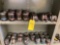 SHELVES OF USED DRY VAC PUMPS (DOES NOT INCLUDE SHELVING)