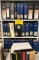 SHELVES OF BEECHCRAFT MANUALS (DOES NOT INCLUDE SHELVES)