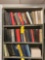 SHELVES OF BELLANCA MANUALS (DOES NOT INCLUDE THE SHELVING)