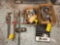 (LOT) SOLDERING GUN, PIPE WRENCH, PIPE THREADER & SPECIALTY TOOLS