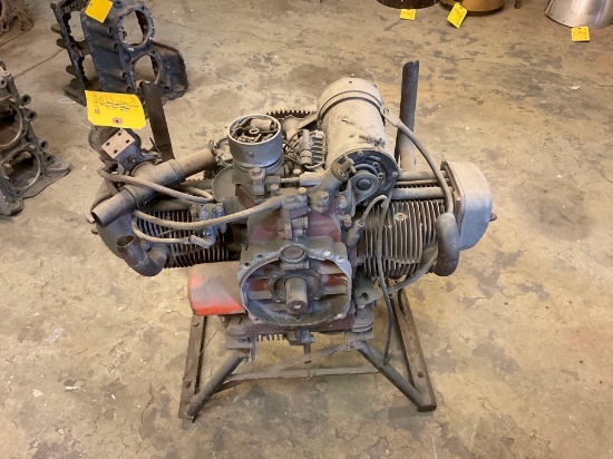2 CYLINDER ENGINE ON MOUNT
